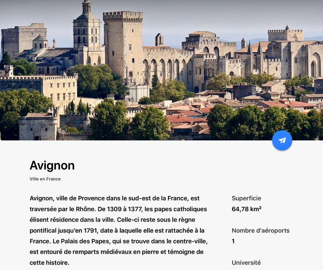 Modern Apart 70M2 - 2 Rooms - Parking Avignon Buitenkant foto